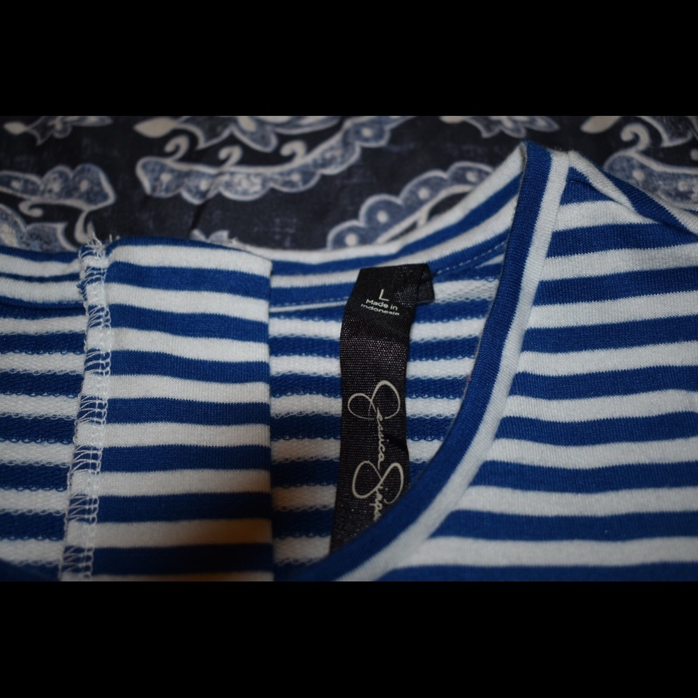 Multi color striped Jessica Simpson dress - Picture 4 of 4